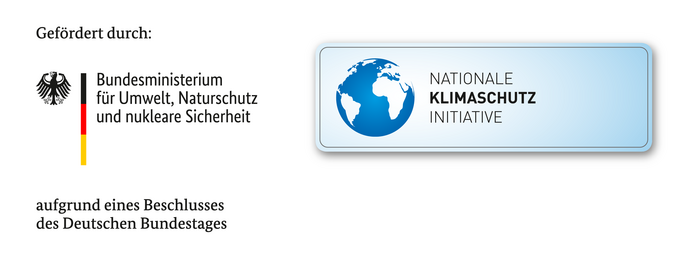Logos Gefördert durch Bundesministerium für Umwelt und Nationale Klimaschutz Initative