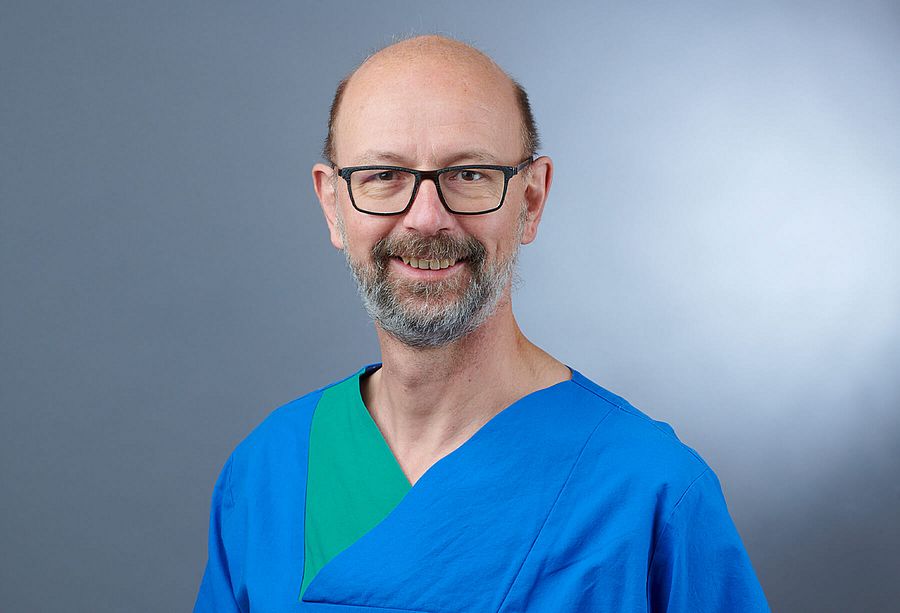 Porträt Dr med Lorenz Jochum Oberarzt