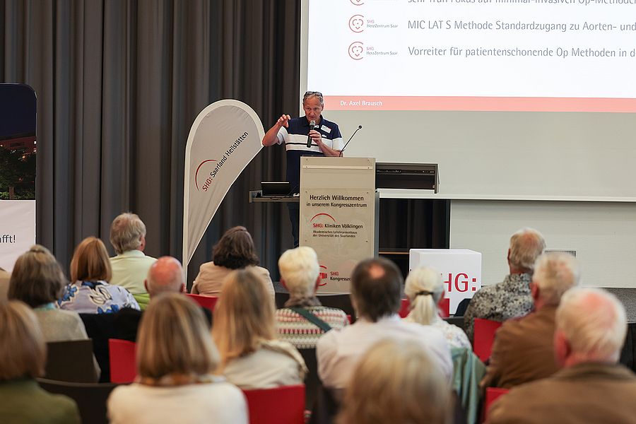 Großes Interesse am Gesundheitsforum „Herz und Wissen“ in den SHG-Kliniken Völklingen