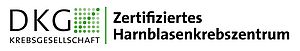Zertifikat der Deutschen Krebsgesellschaft für ein zertifiziertes Harnblasenkrebszentrum
