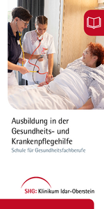 Broschüre zur Ausbildung Gesundheits-und Krankenpflegehilfe