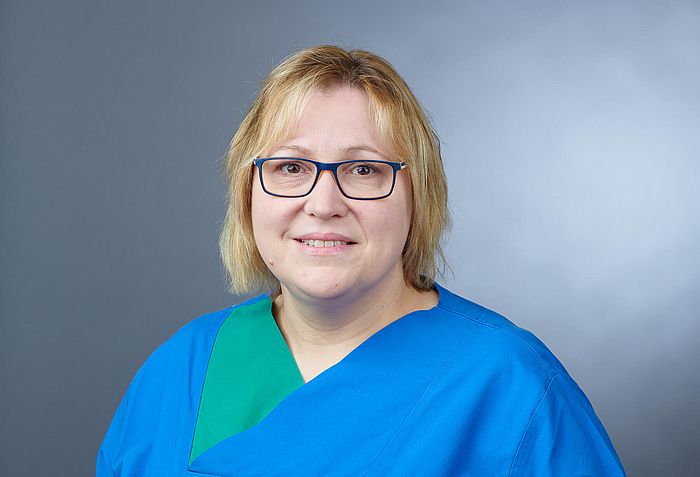 Porträt Iris Drenkelfuß Stroke-Nurse Zentrale Notaufnahme