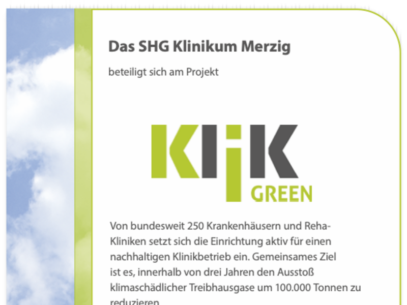 Zertifikat KliK Green
