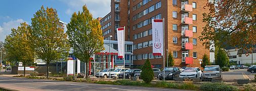 Außenansicht des Seniorenzentrums