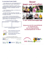 Besser lesen und schreiben mit klar+