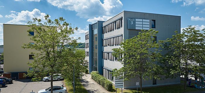 Luftaufnahme Gebäude SHG Bildung
