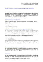 Informationen zur Datenverarbeitung im Bewerbungsprozess