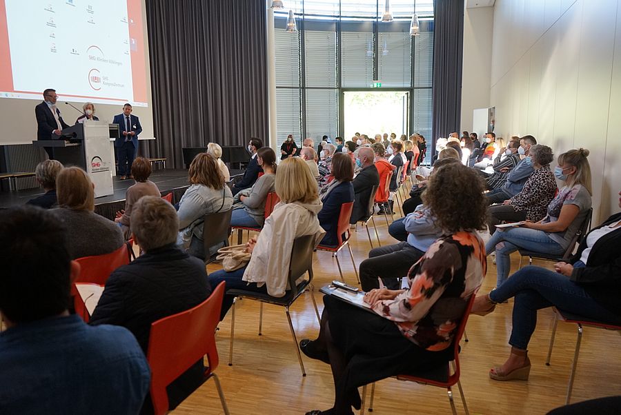 Kongresszentrum während der Veranstaltung