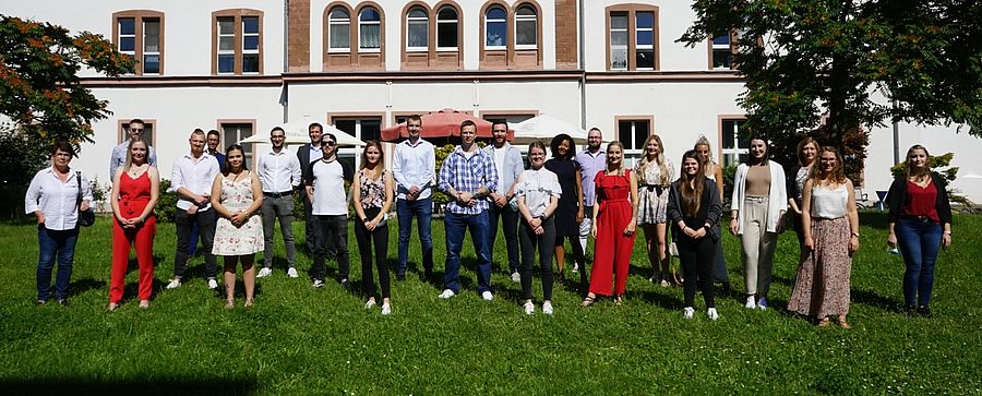 Absolventen der Merziger Krankenpflegeschule