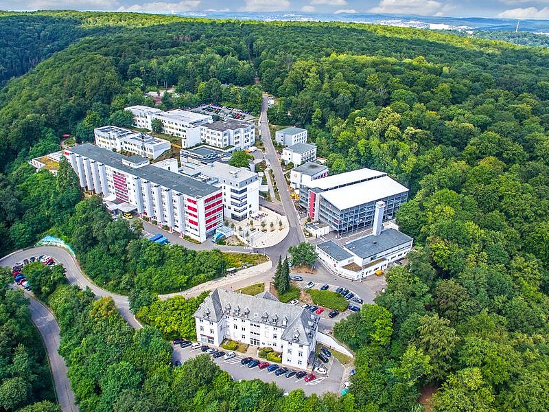 Luftaufnahme der SHG Kliniken Sonnenberg