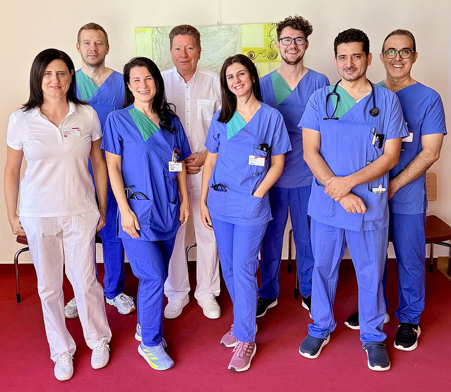 Team der MK III Gruppenfoto Team Medizinische Klinik III Nieren- und Hochdruckkrankheiten, Immunologie und Dialyse, Nephrologie