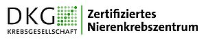Zertifikat der Deutschen Krebsgesellschaft für ein Zertifiziertes Nierenkrebszentrum