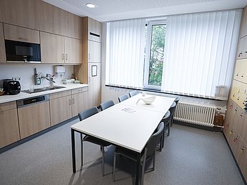 Pausenraum im Intensivmedizinischen Zentrum