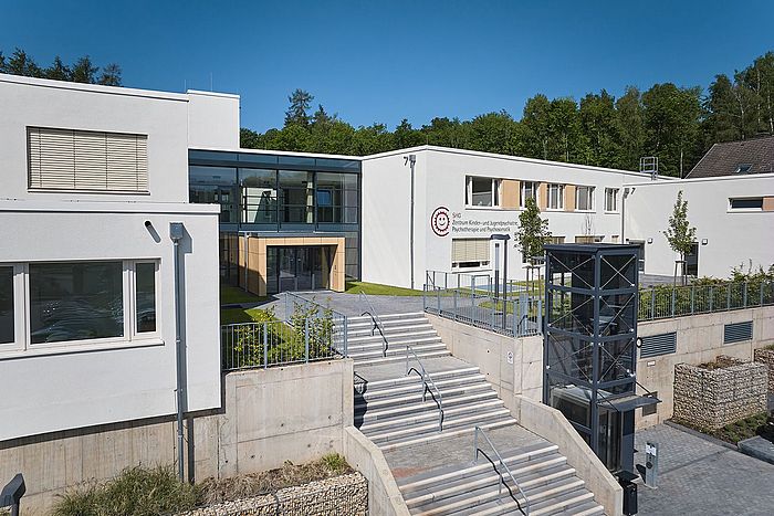 Aussenansicht Zentrum für Kinder- und Jugendpsychiatrie, -Psychotherapie und -Psychosomatik