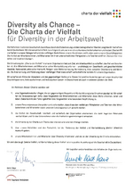 Charta der Vielfalt