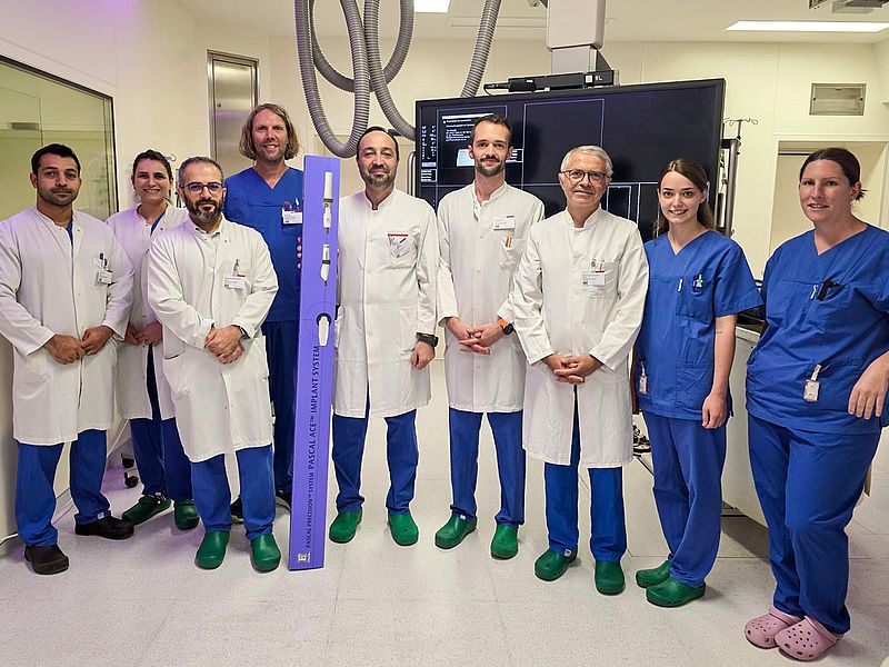 Erstmals Mitralclipping im Klinikum Idar-Oberstein erfolgreich durchgeführt Erstmals Mitralclipping im Klinikum Idar-Oberstein erfolgreich durchgeführt