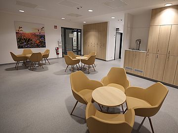 Aufenthaltsraum im Intensivmedizinischen Zentrum