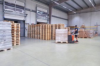 Innenansicht des Apolog-Lagers