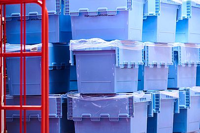 Innenansicht des Apolog-Lagers