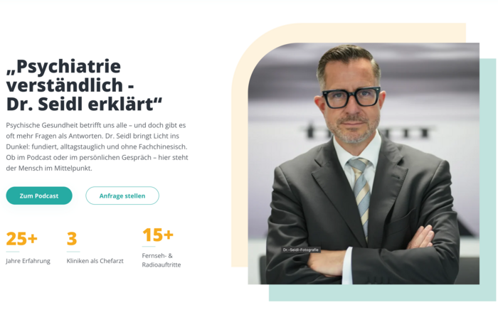 Podcast Dr. Seidl Link zu den Podcasts von Dr. Seidl