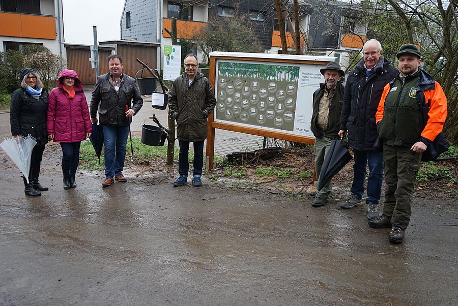 Beim Treffen vor Ort