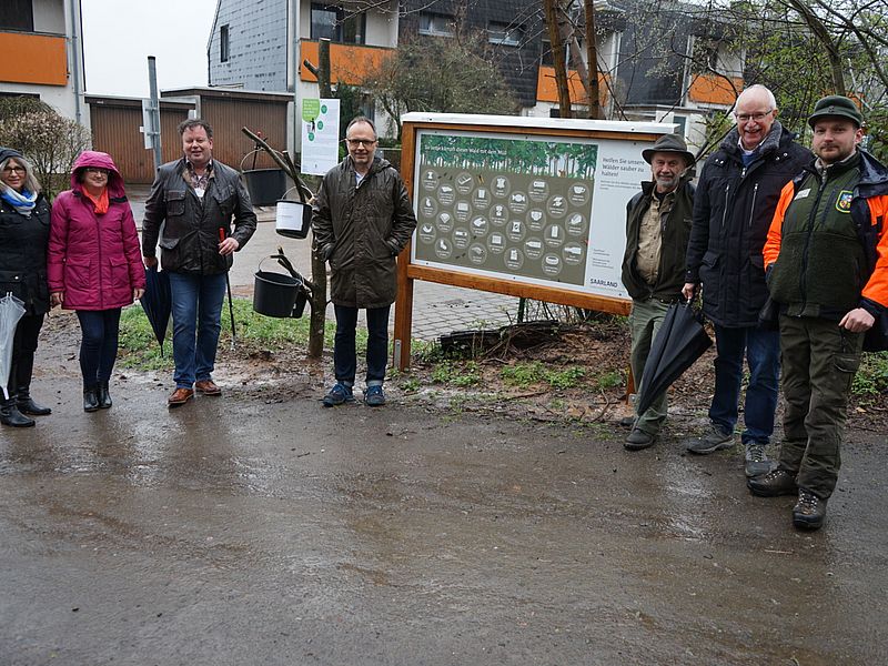 Beim Treffen vor Ort