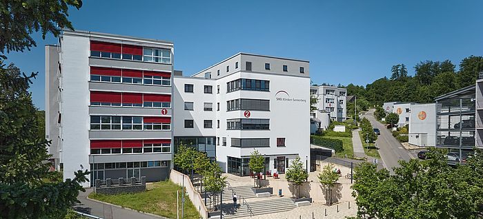 Haupteingang SHG-Kliniken Sonnenberg