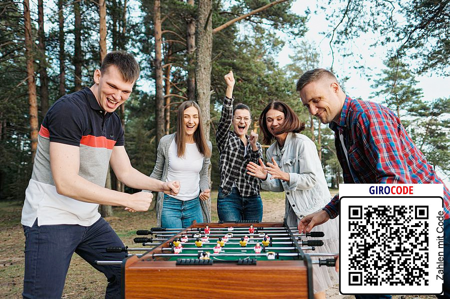 Nutzen Sie eine Banking-App, können Sie Ihre Spende gerne mit dem Girocode anweisen.