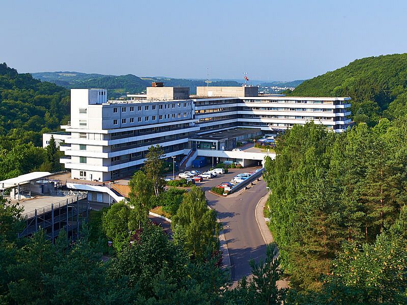 Gebäude des Klinikums Idar-Oberstein