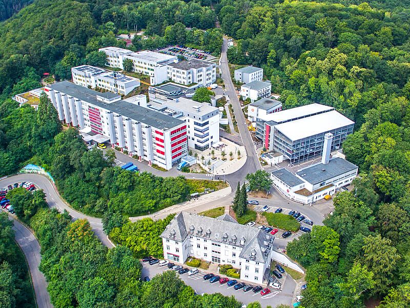 Gelände der SHG-Kliniken Sonnenberg